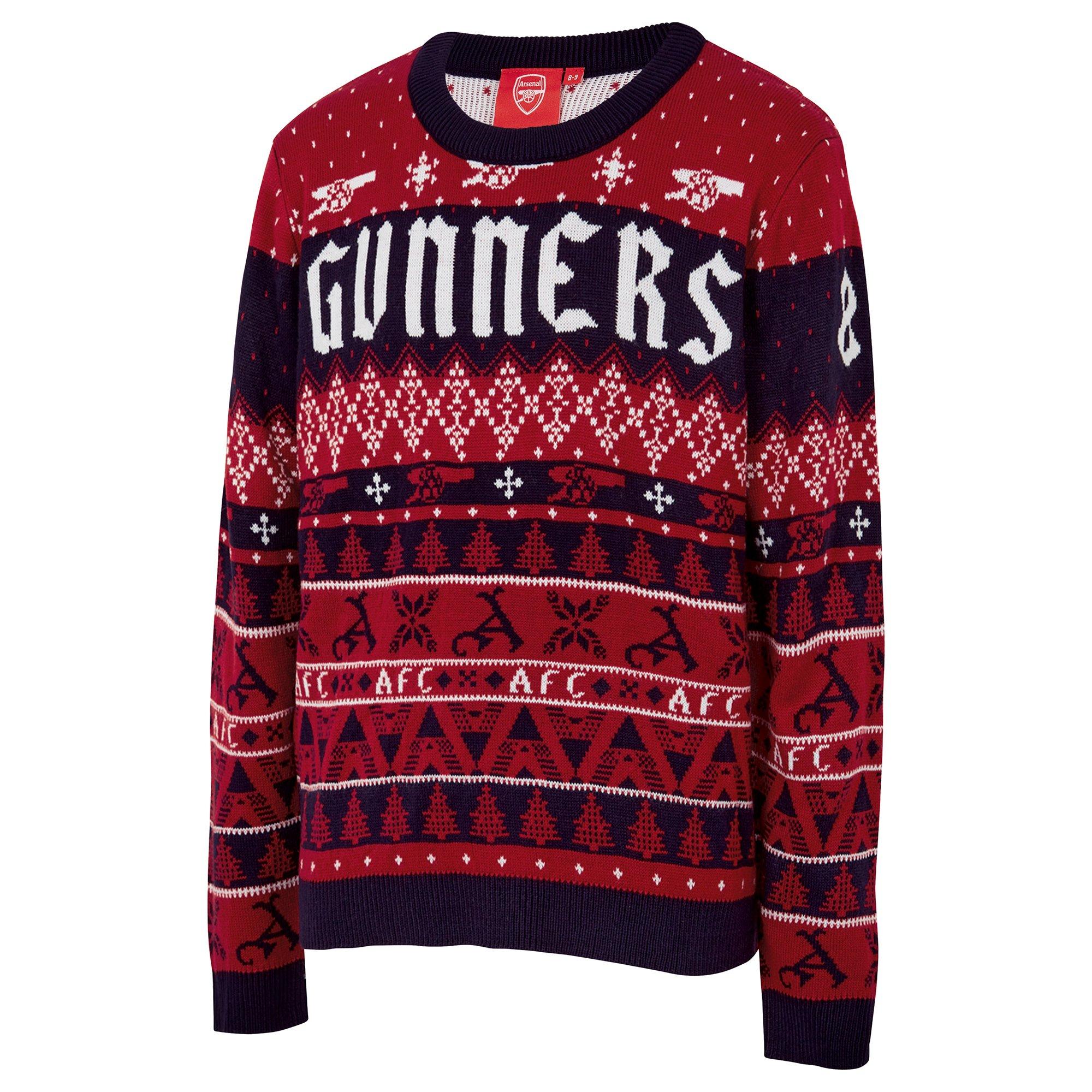 Arsenal Kids Gunners Christmas Jumper | Official Online Store