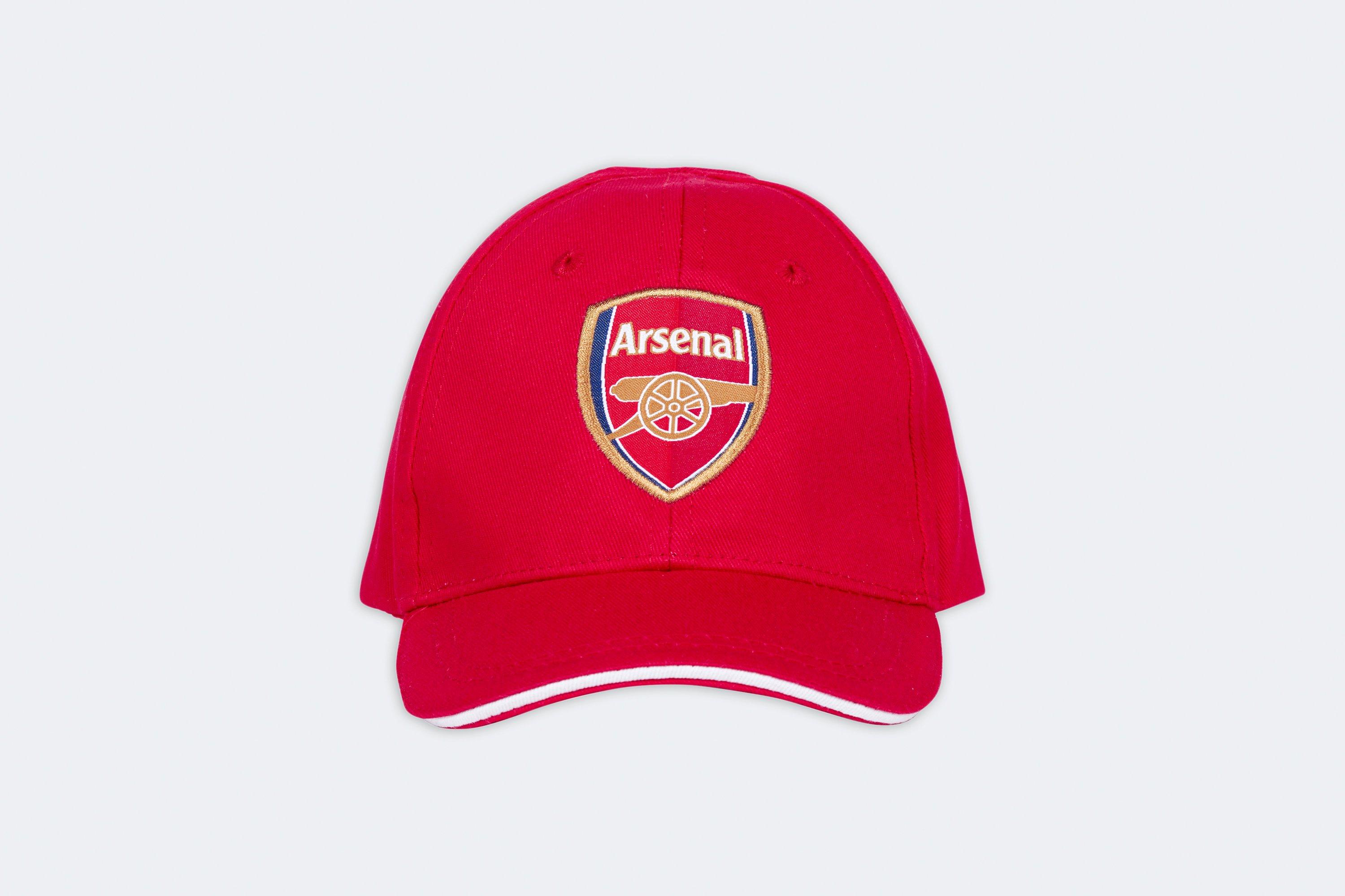 Arsenal Baby Red Crest Cap