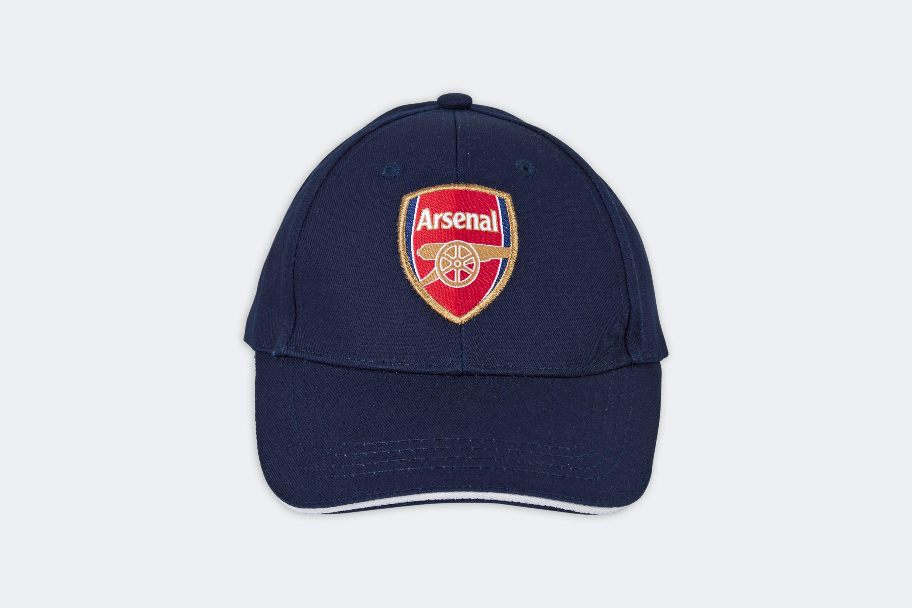 Arsenal Kids Navy Crest Cap Official Online Store