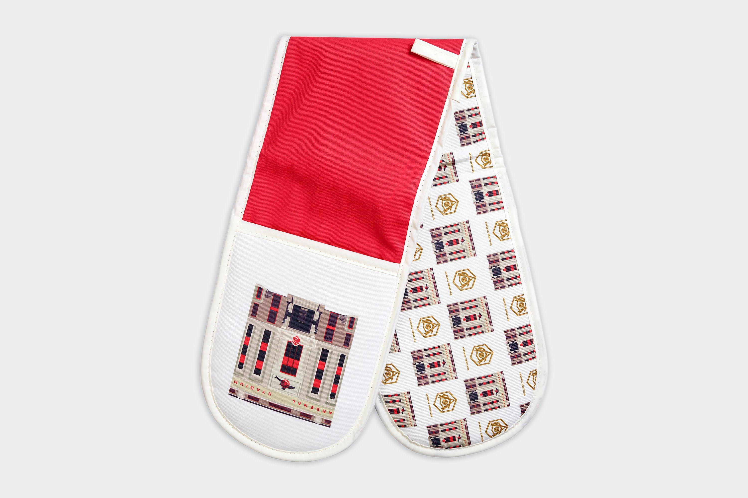 Arsenal Highbury Cotton Oven Gloves Official Online Store