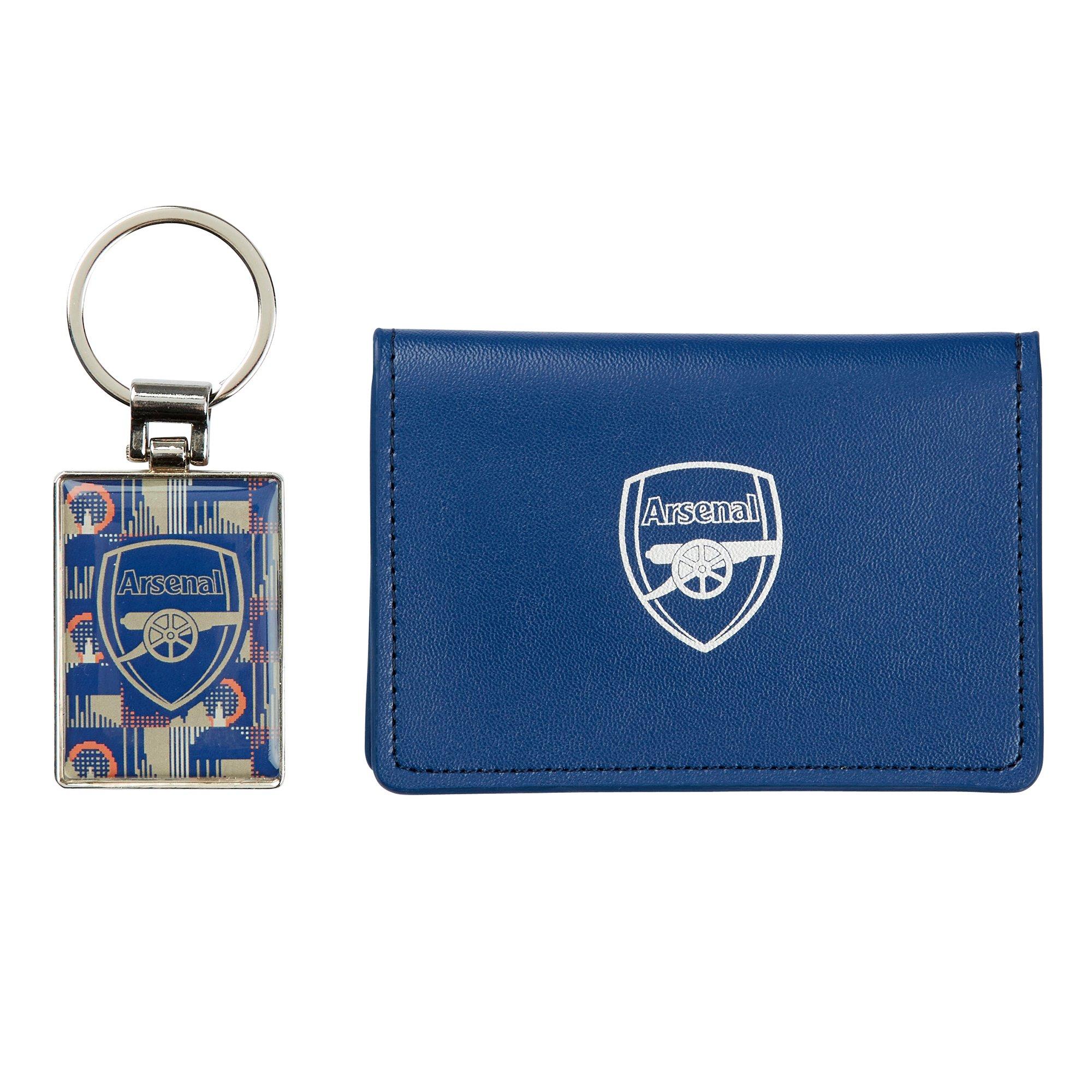 Arsenal TfL Leather Passholder and Keyring Set Official Online Store