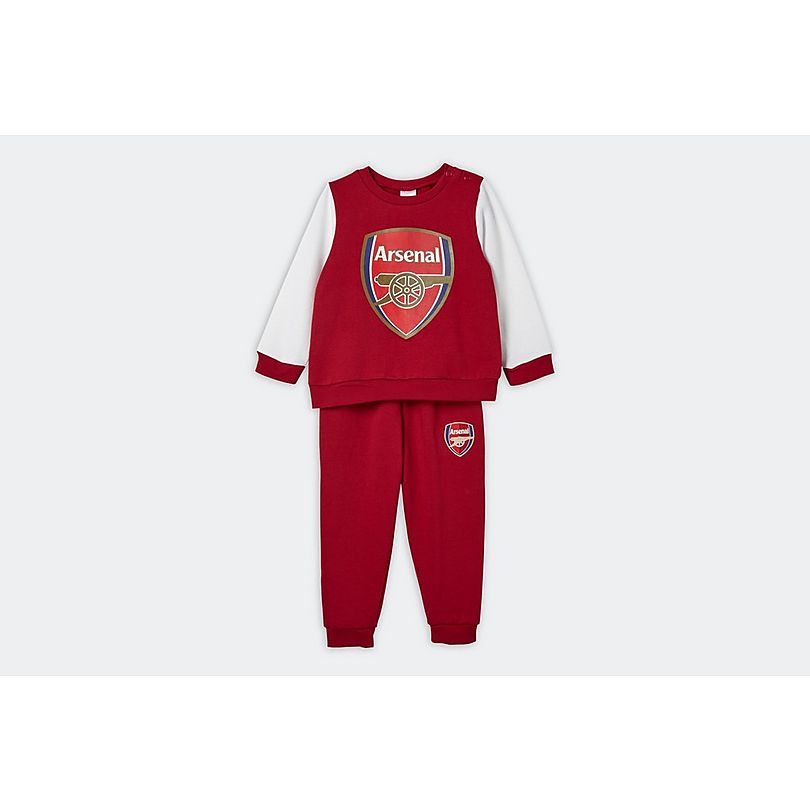 Arsenal Baby Crest Sweatshirt Tracksuit