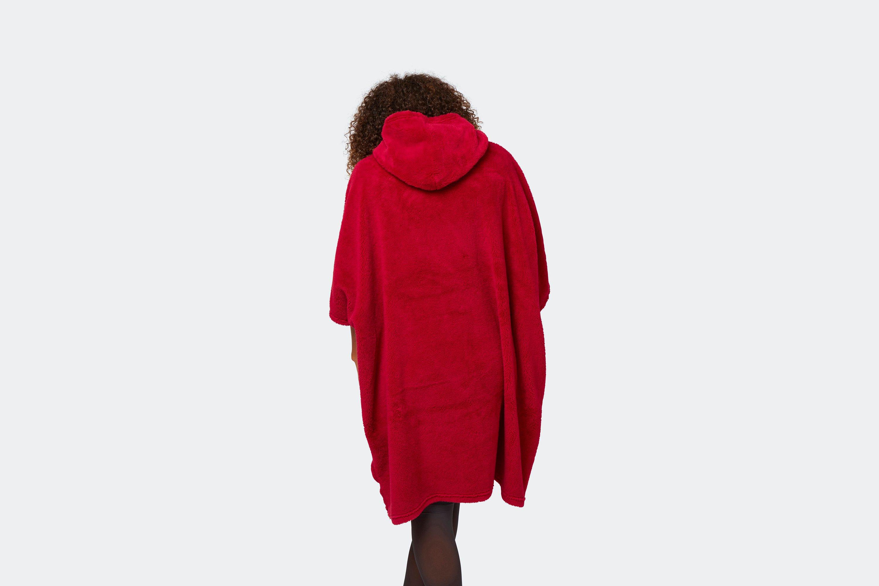 Arsenal Sherpa Fleece Poncho | Official Online Store