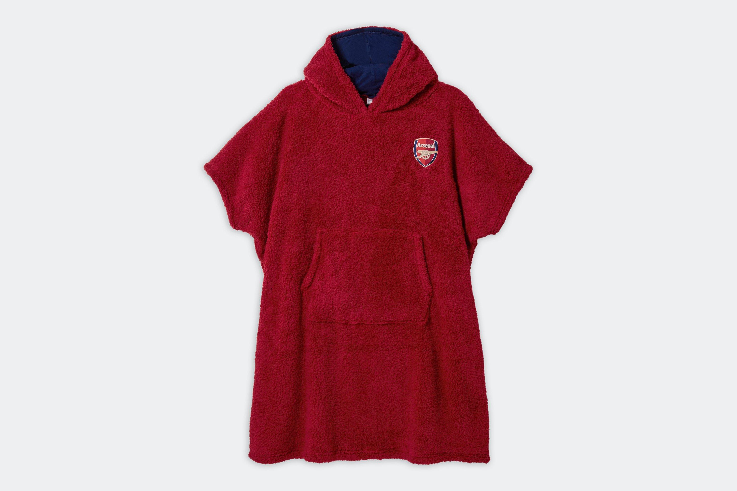 Arsenal Kids Sherpa Fleece Poncho