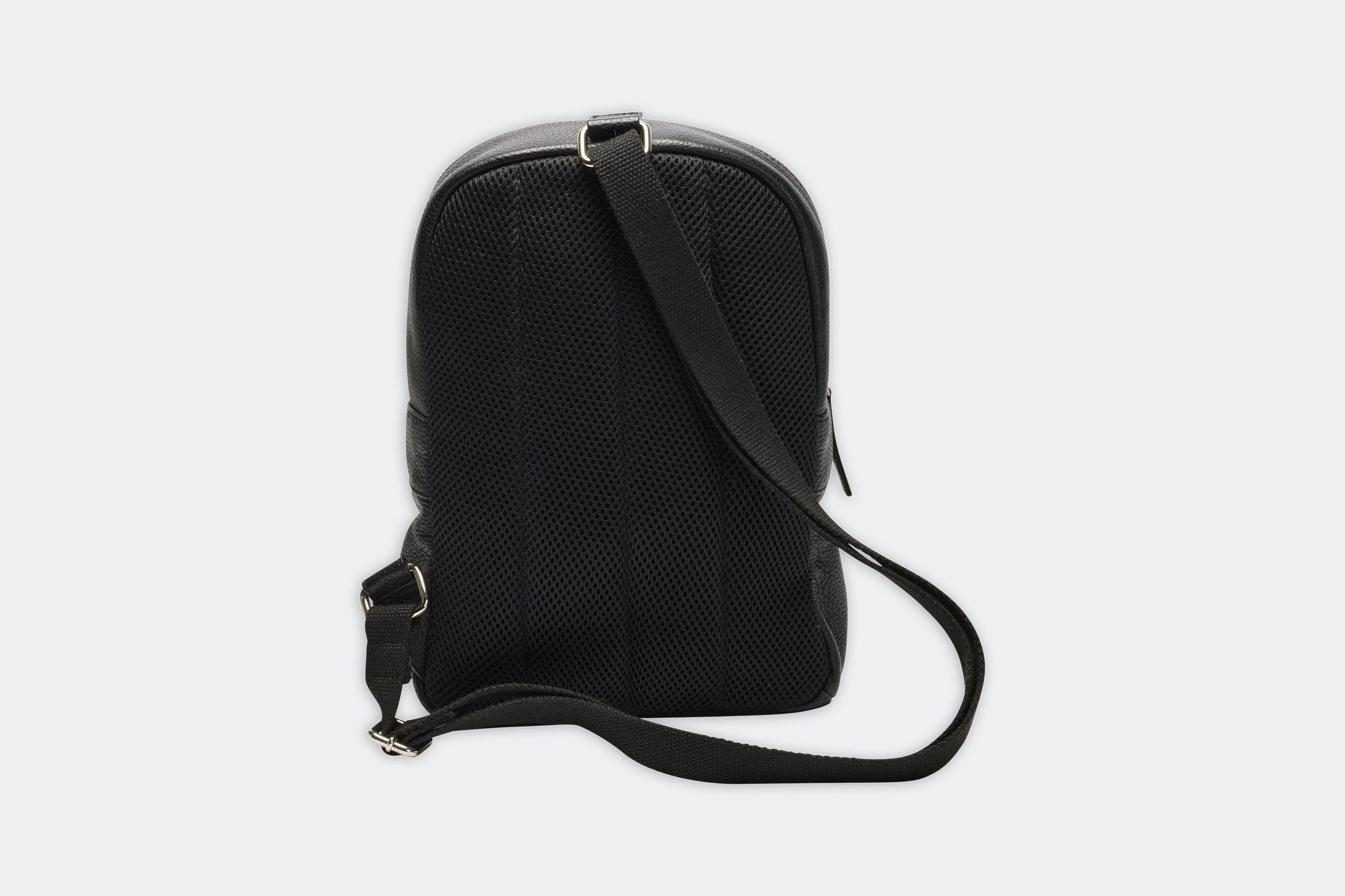 Crossbody discount leather backpack