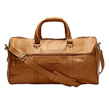 Arsenal Beige Oiled Leather Holdall Bag Arsenal Beige Oiled Leather Holdall Bag