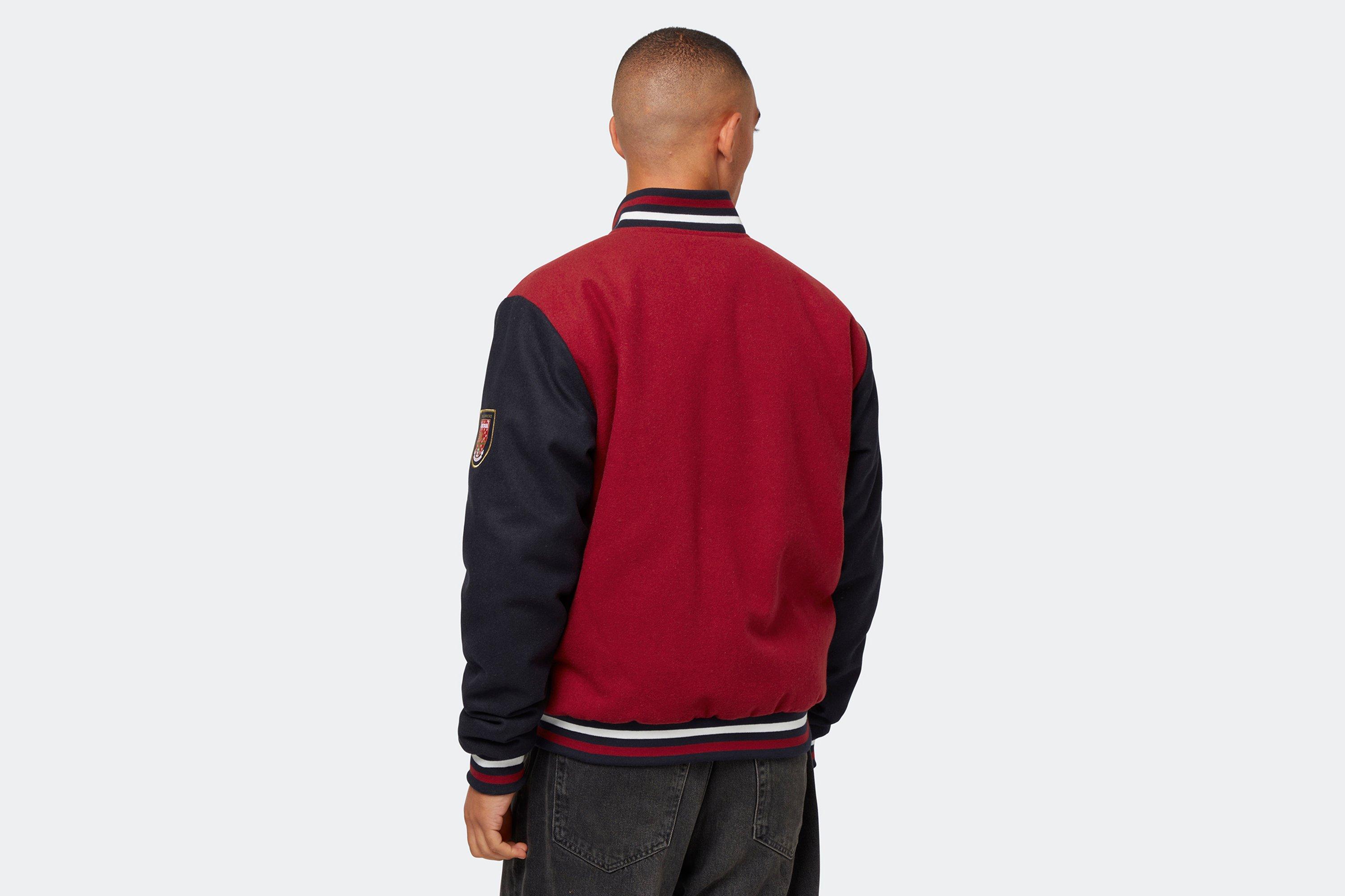 Arsenal Retro Crest Varsity Jacket