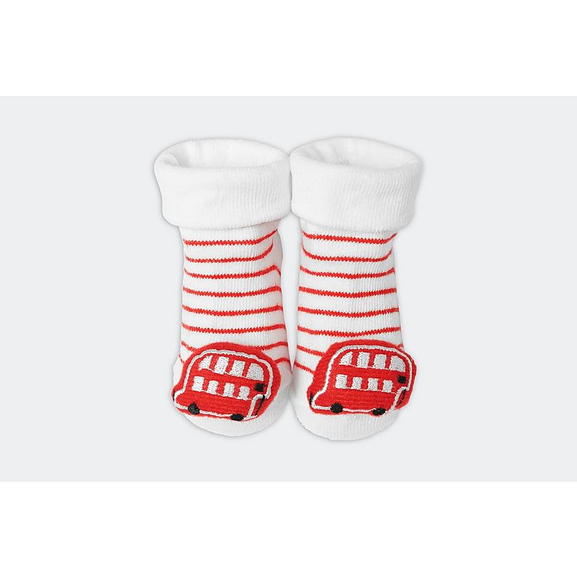 Arsenal Baby Bus Rattle Socks