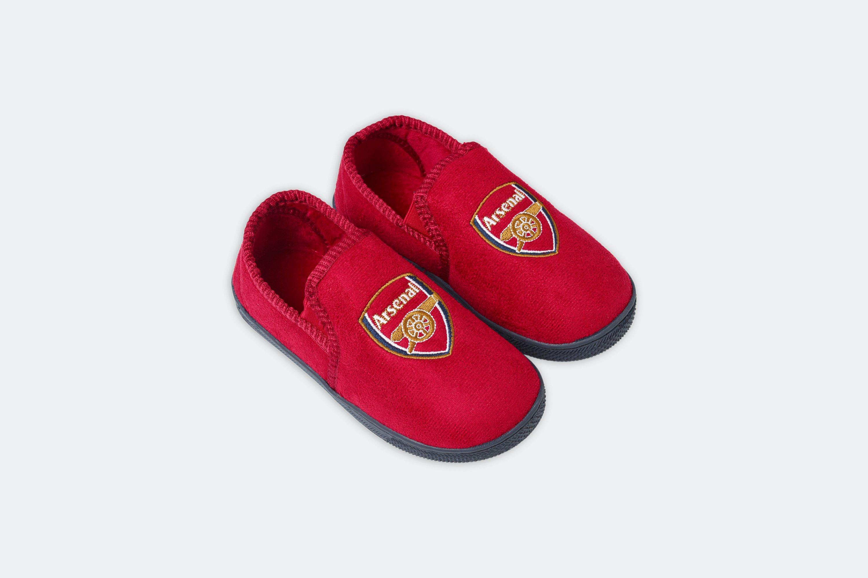 Arsenal best sale slippers mens