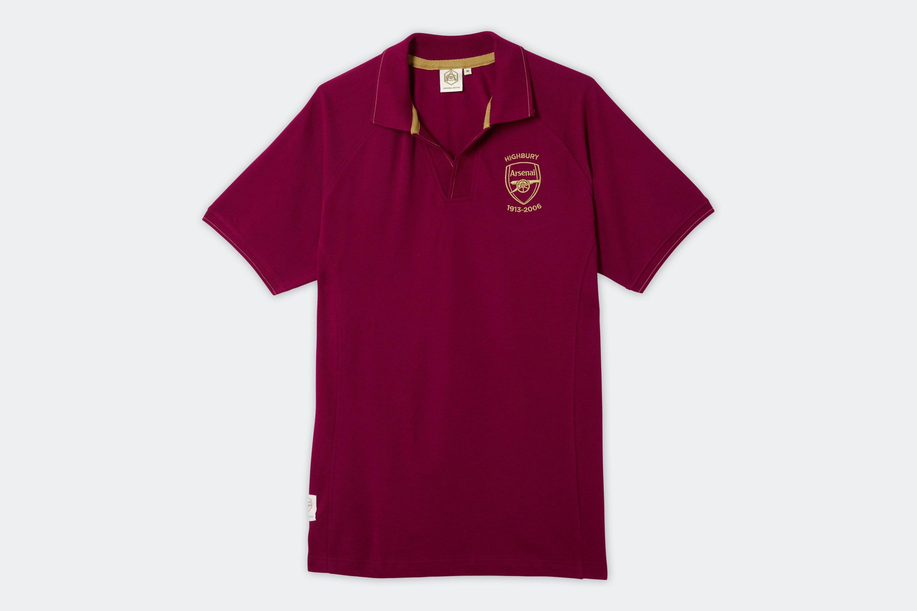 Arsenal vintage hotsell long sleeve polo