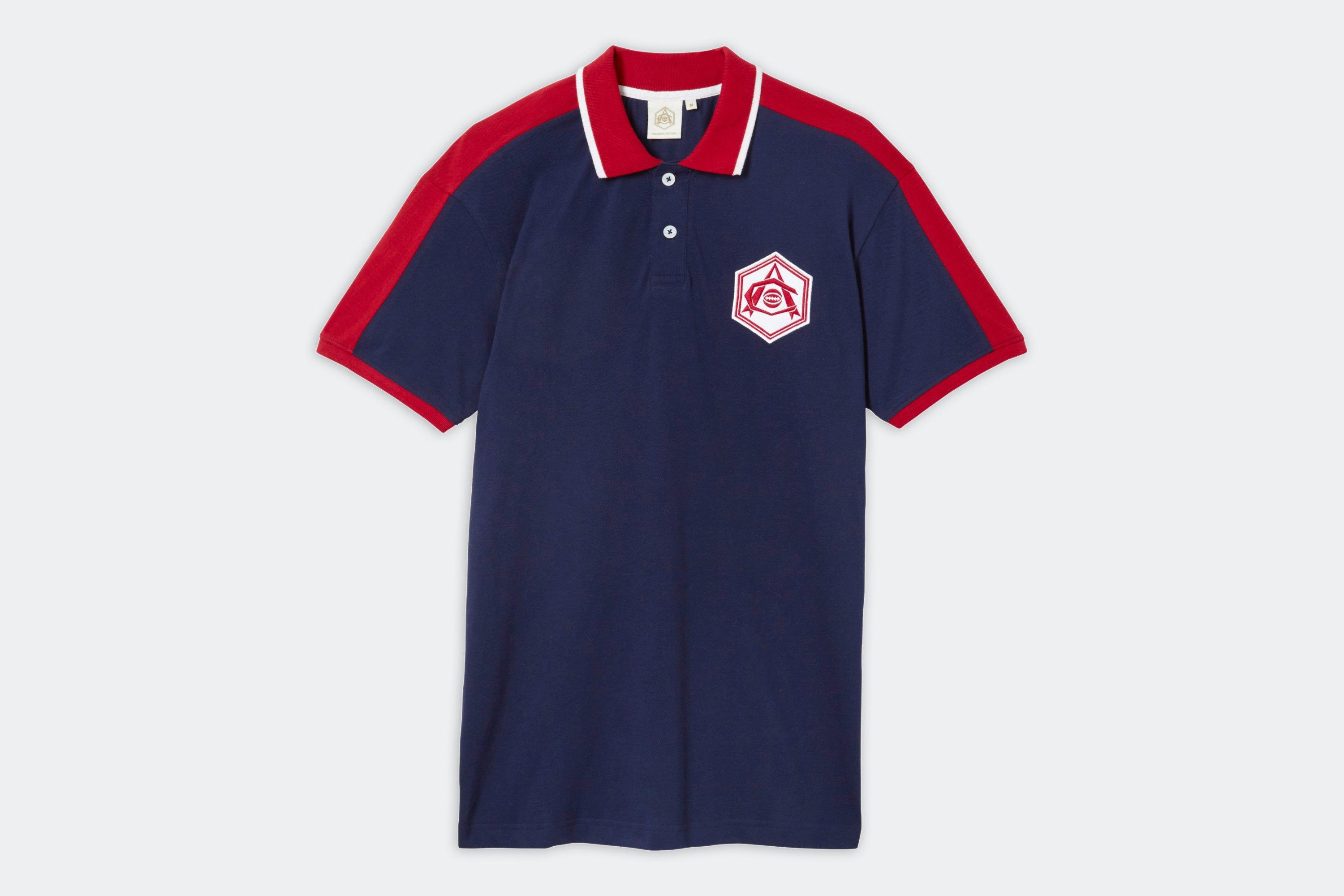 Arsenal vintage 2024 long sleeve polo