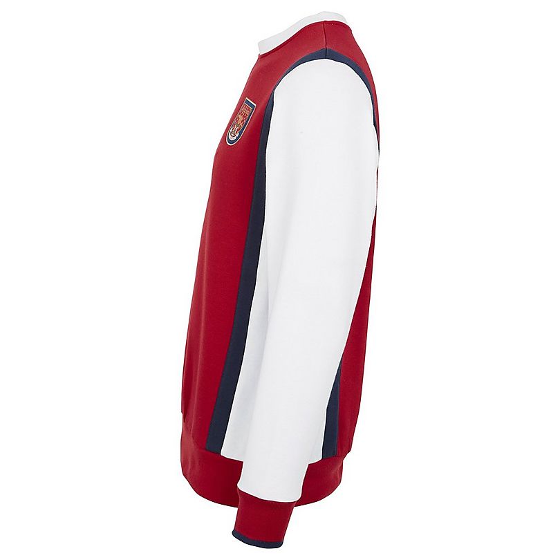Arsenal Retro Crest Panel Sweatshirt | Official Online Store