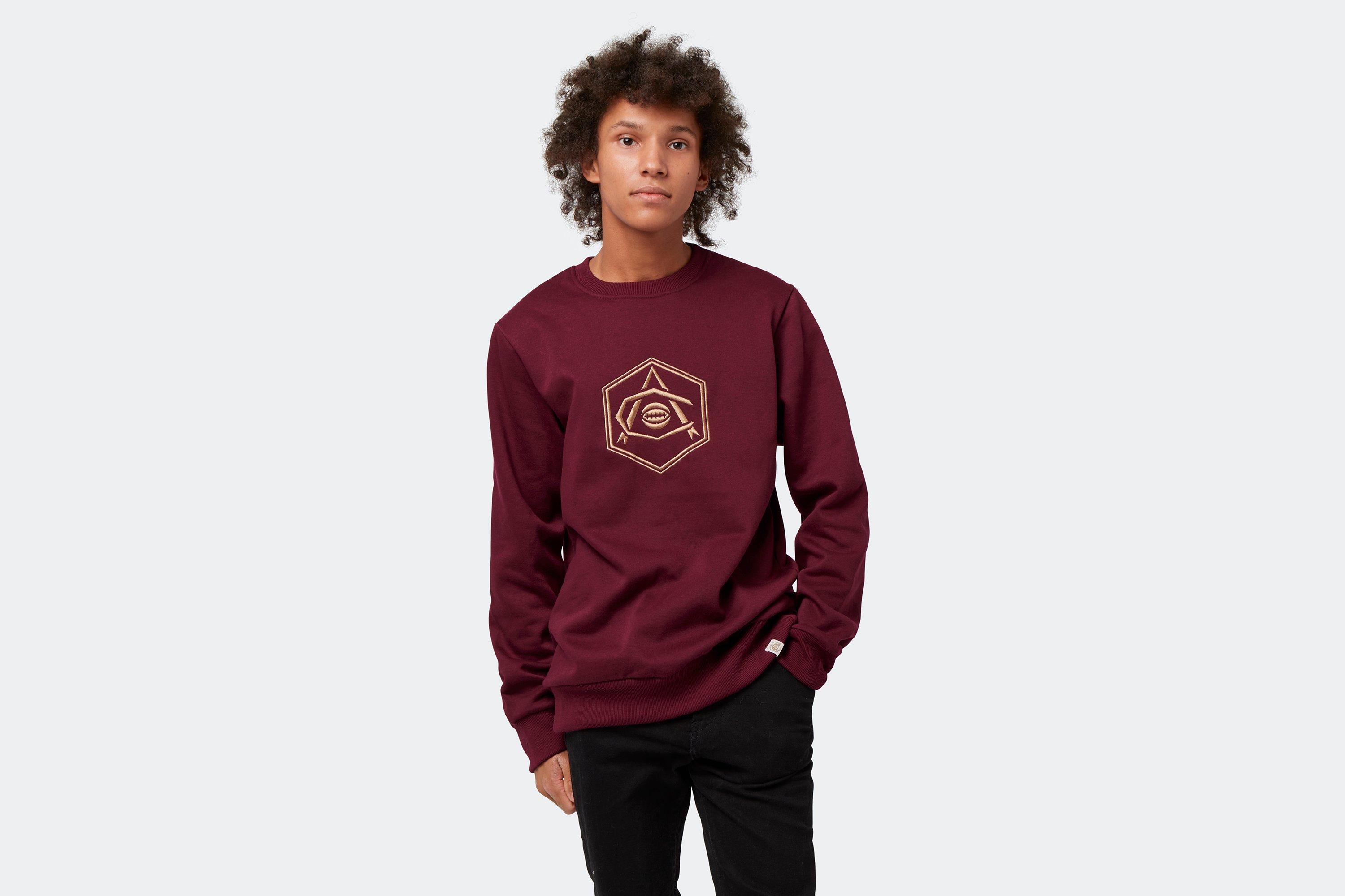 Arsenal Retro Art Deco Crest Sweatshirt