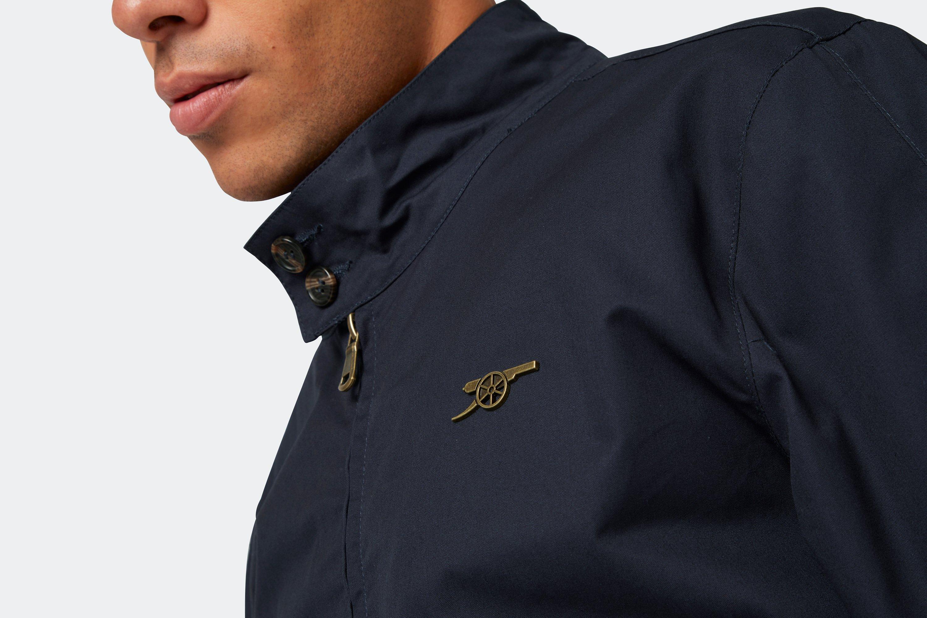 Arsenal Since 1886 Navy Harrington Jacket Official Online Store