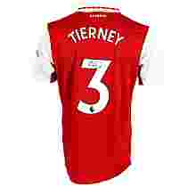 Arsenal Boxed 22/23 Signed Home Shirt TIERNEY