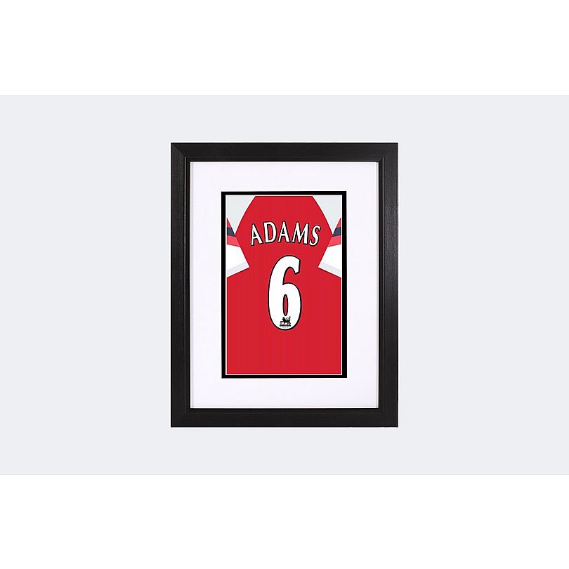Arsenal Adams 6 Framed Retro Shirt Print