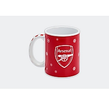 Arsenal Christmas Candy Cane Mug