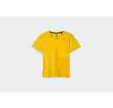 Arsenal Kids Yellow Tonal Stamp Print T-Shirt