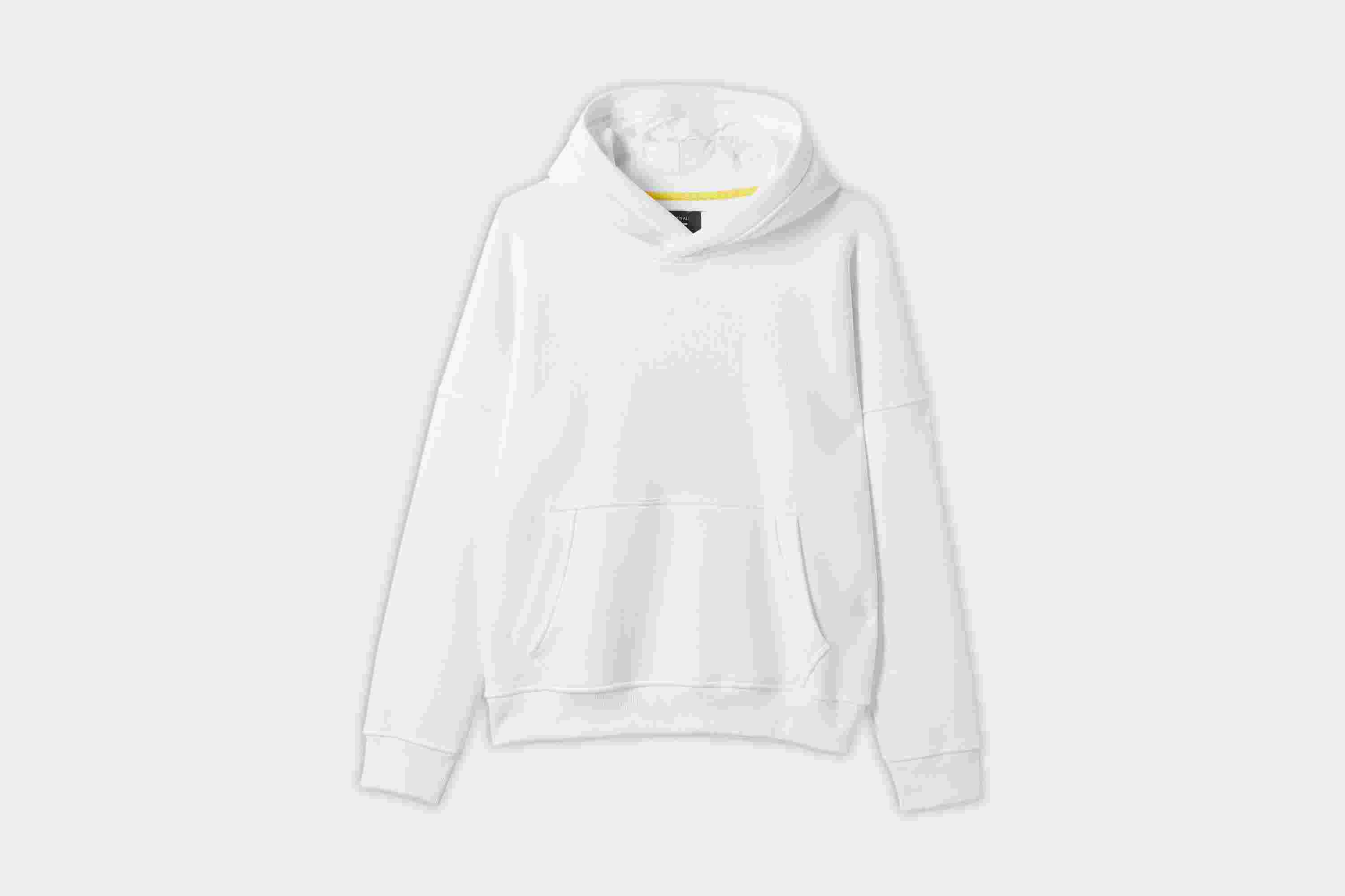 Arsenal Kids White Tonal Stamp Print Hoodie