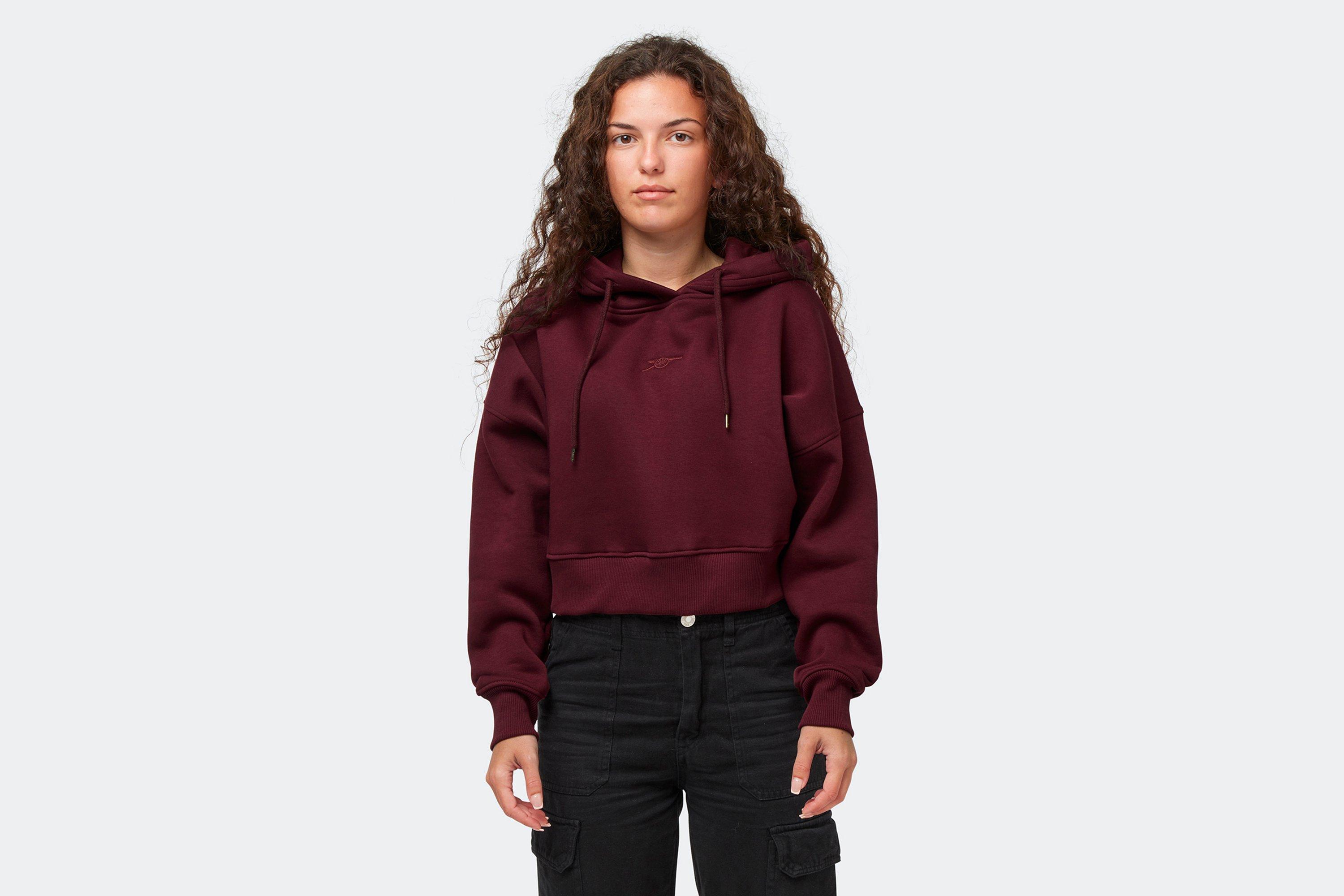 Arsenal Womens Redcurrant Cannon Hoodie