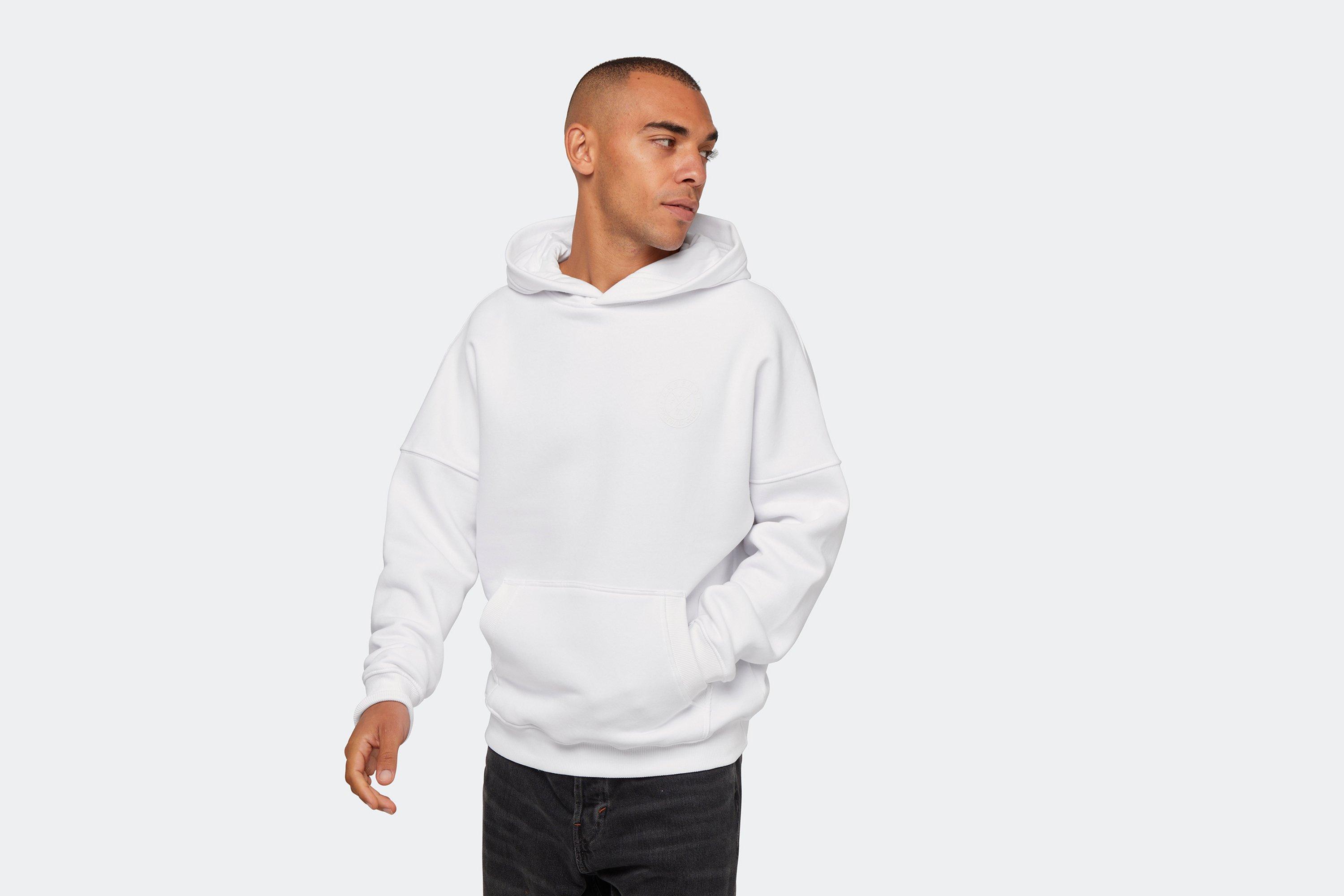 Arsenal Since 1886 White Tonal Stamp Print Hoodie | Official Online Store