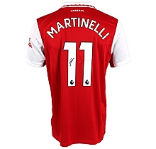 Arsenal Boxed Signed Home Shirt 22-23 MARTINELLI