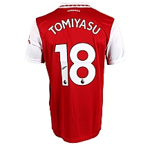 Arsenal Boxed Signed Home Shirt 22-23 TOMIYASU