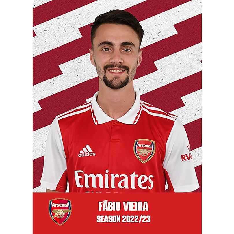 Arsenal 22/23 FABIO VIEIRA Headshot