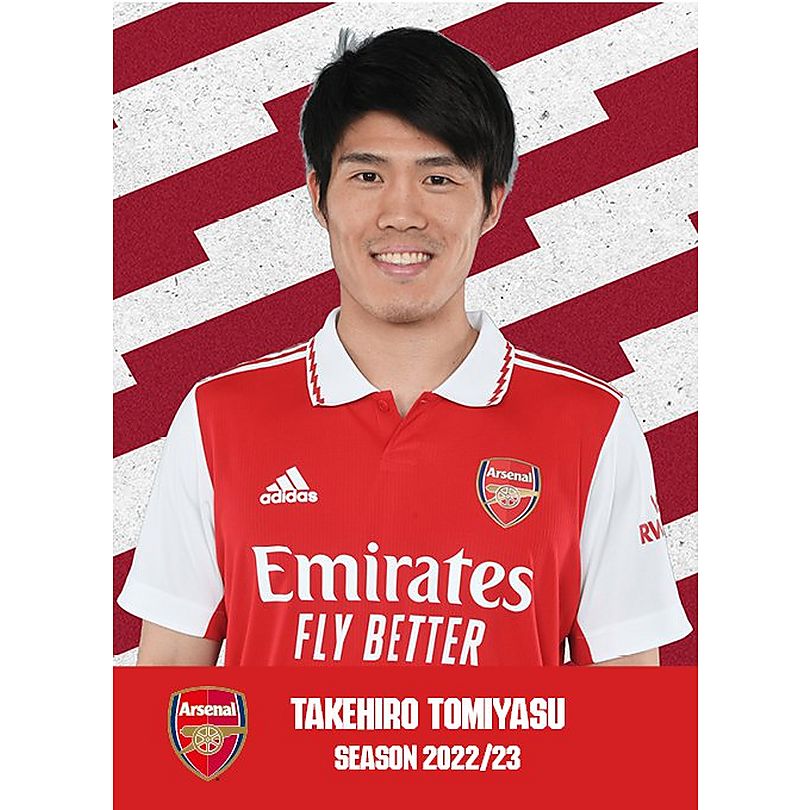 Arsenal 22/23 TOMIYASU Headshot