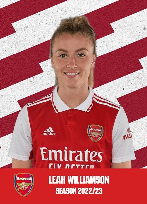 leah williamson arsenal shirt