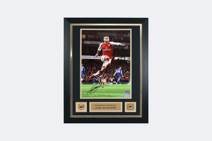 Arsenal Framed Signed Jack Wilshere Print