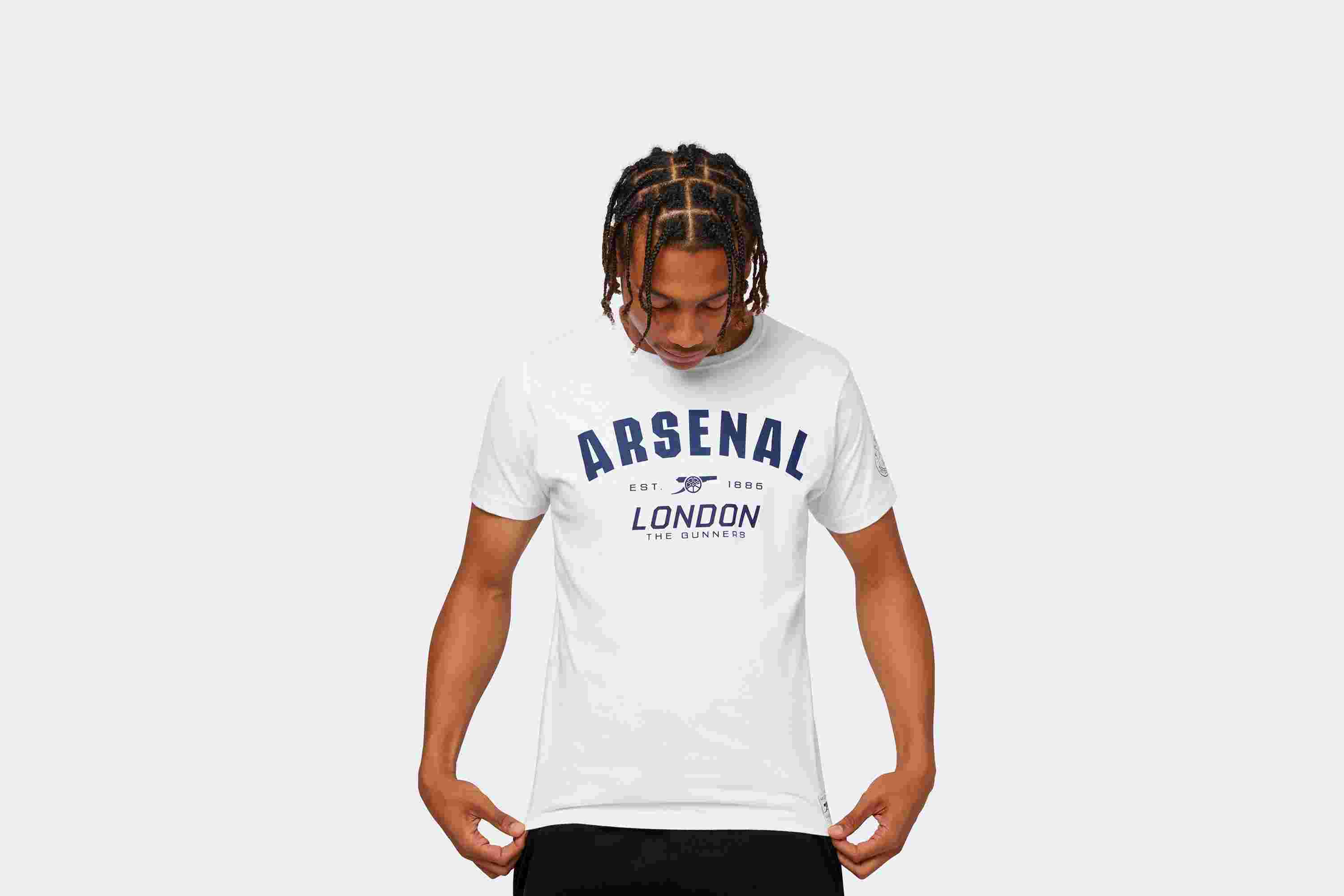 Arsenal Since 1886 White Gunners T-Shirt