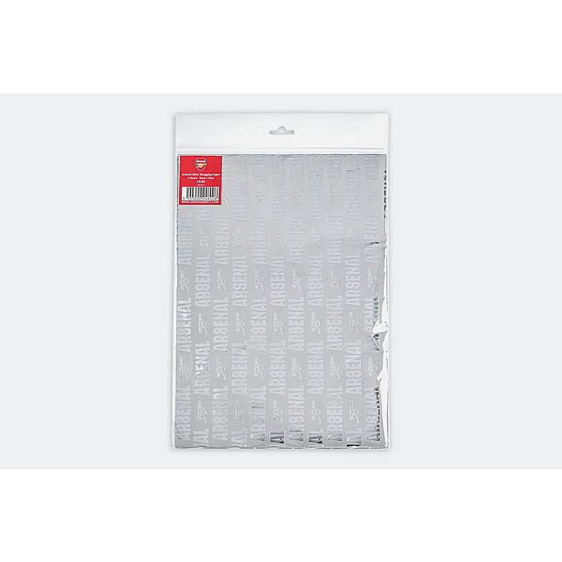 Arsenal Silver Wrapping Paper
