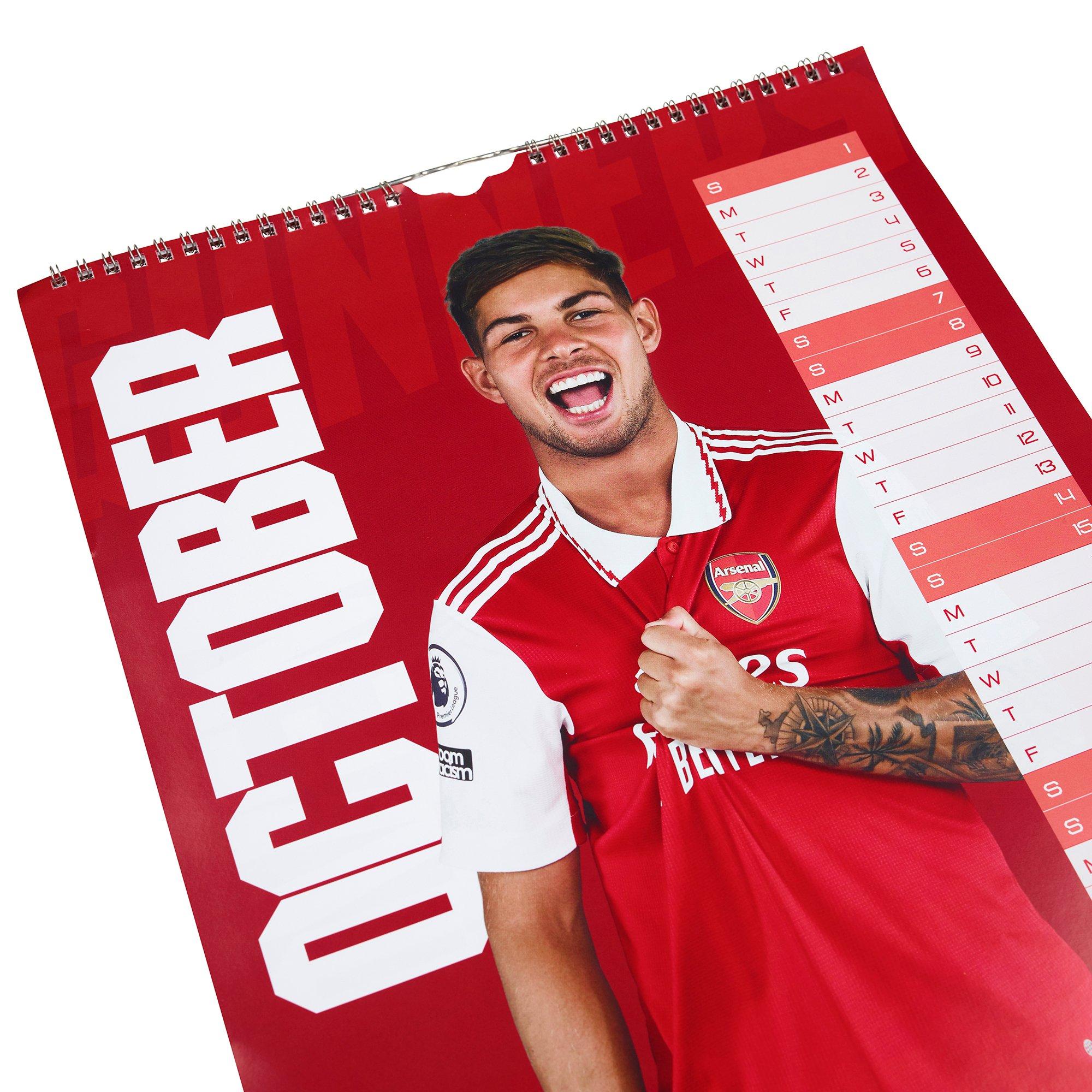 Buy Arsenal 2023 Calendar in wholesale online!