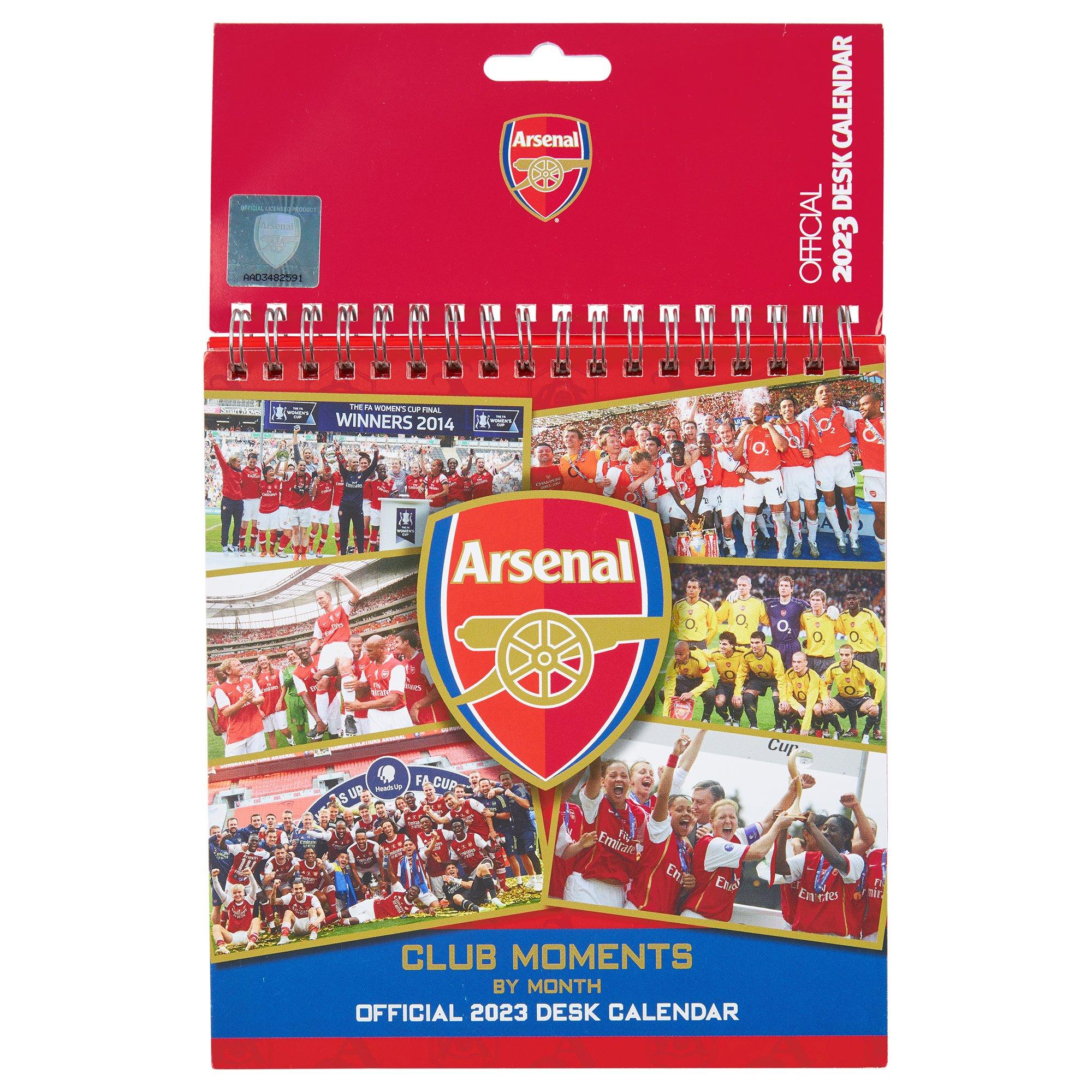 Buy Arsenal 2023 Calendar in wholesale online!