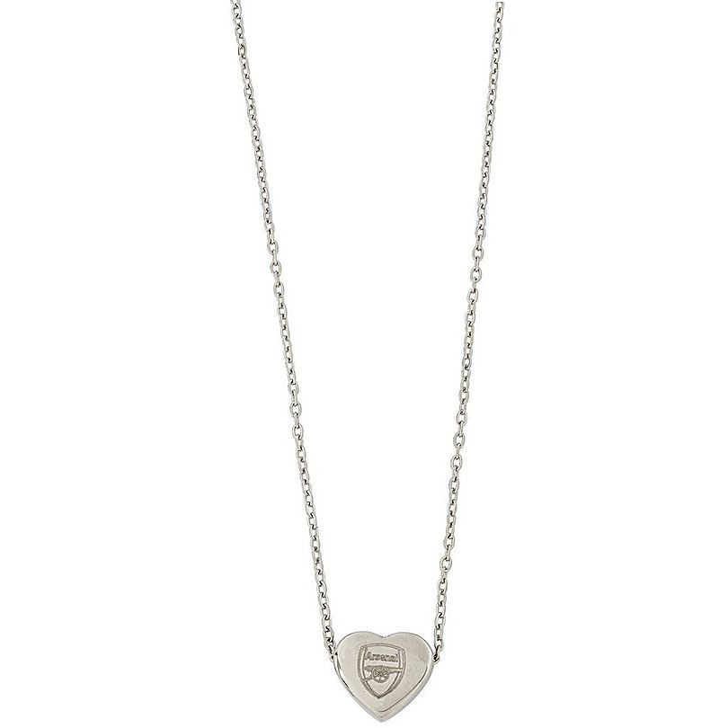 Arsenal Stainless Steel Heart Necklace