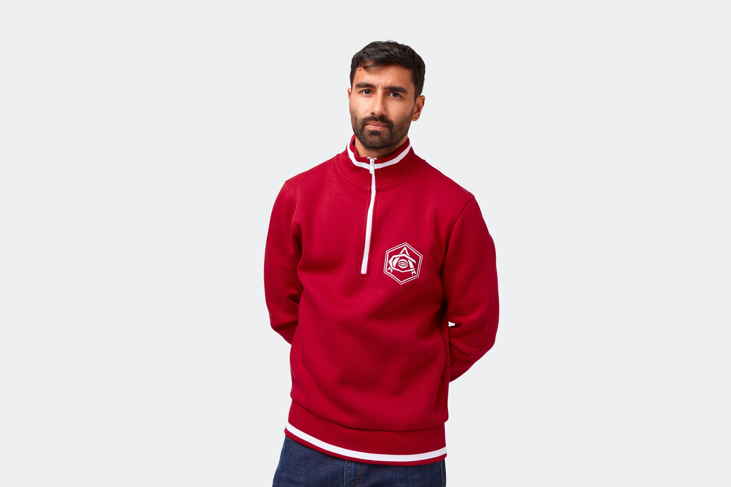 Arsenal Retro Crest Varsity Jacket