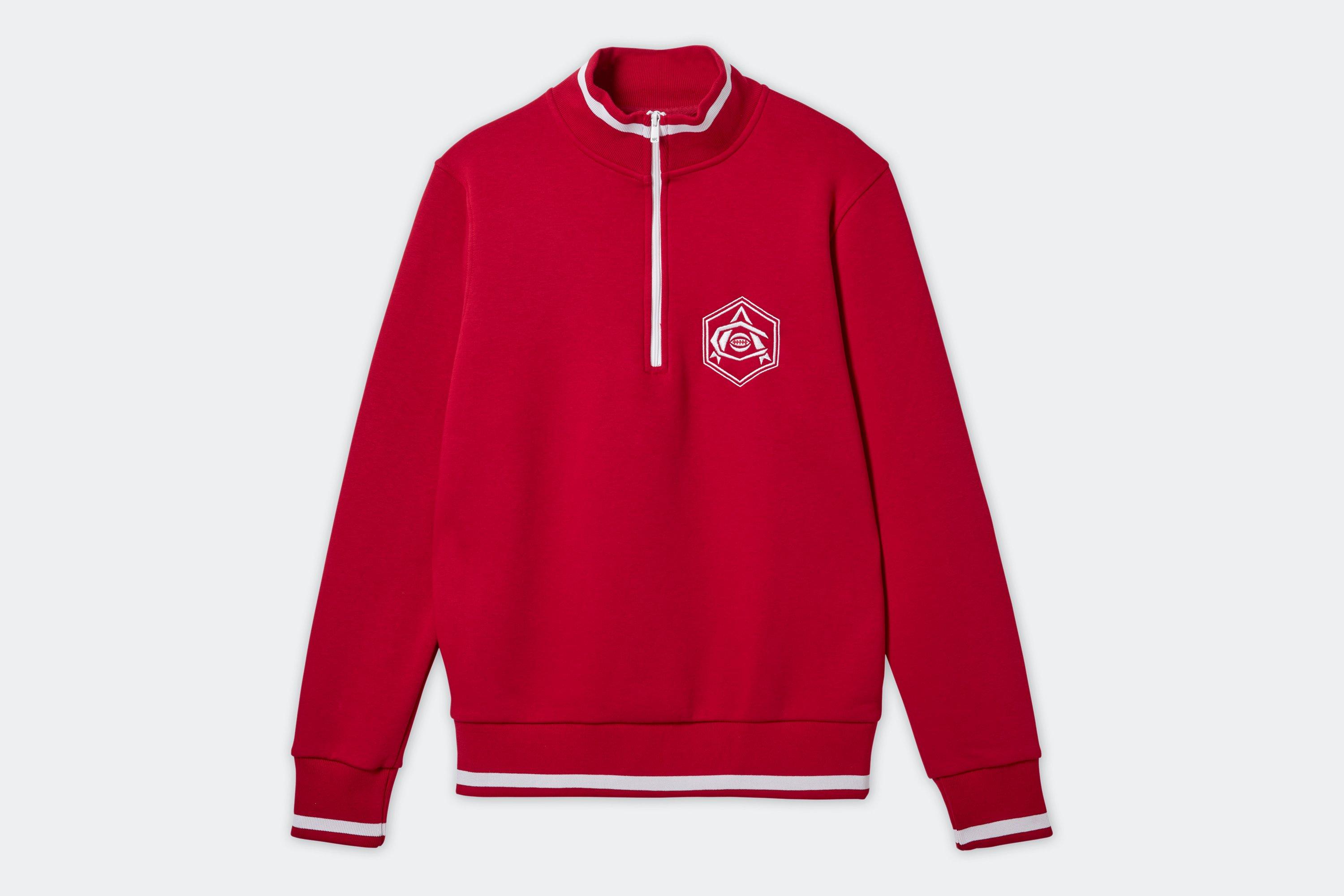 Arsenal Retro Art Deco Crest Sweatshirt