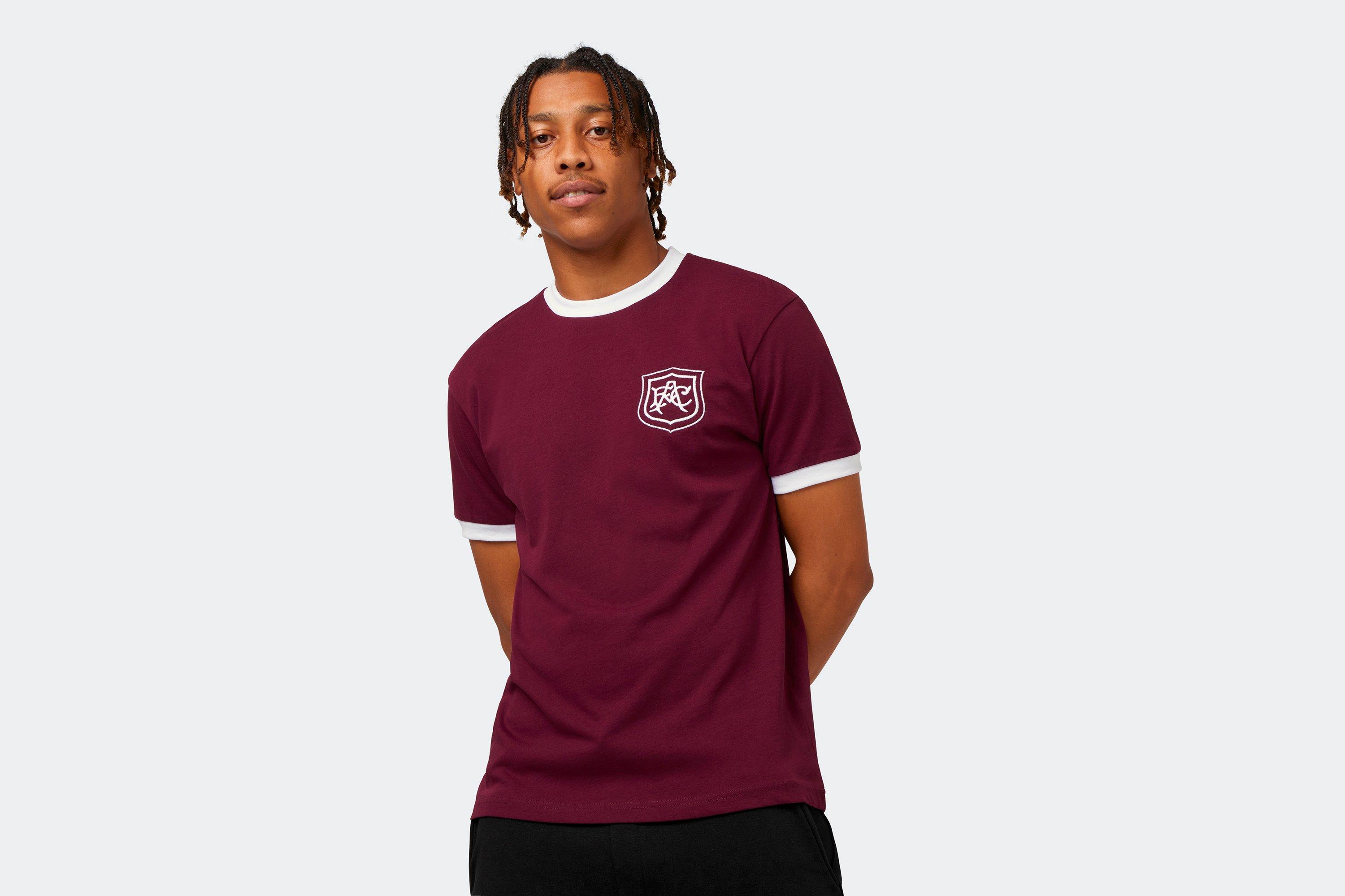 Arsenal best sale maroon shirt