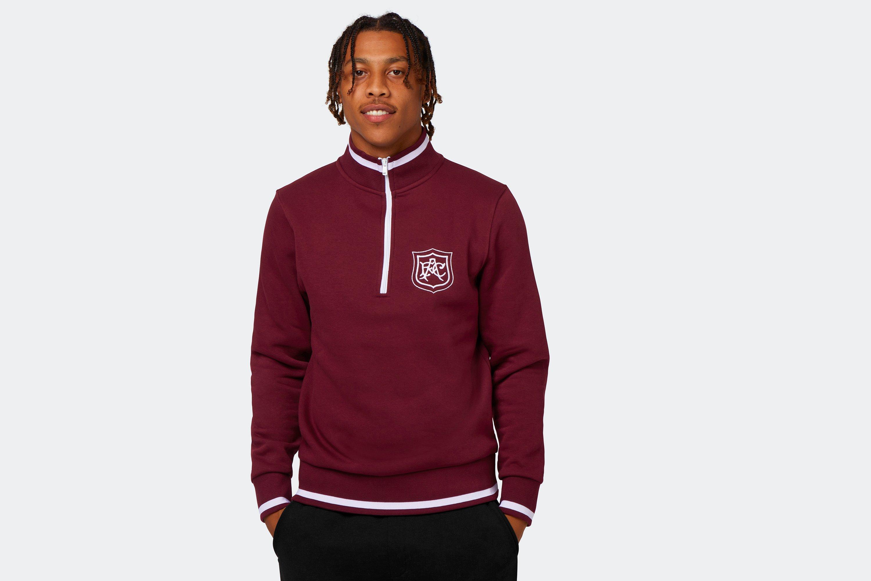 Arsenal Retro 1920s Zip Sweatshirt