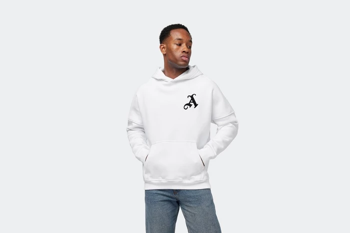 Arsenal Retro White Woolwich Hoodie