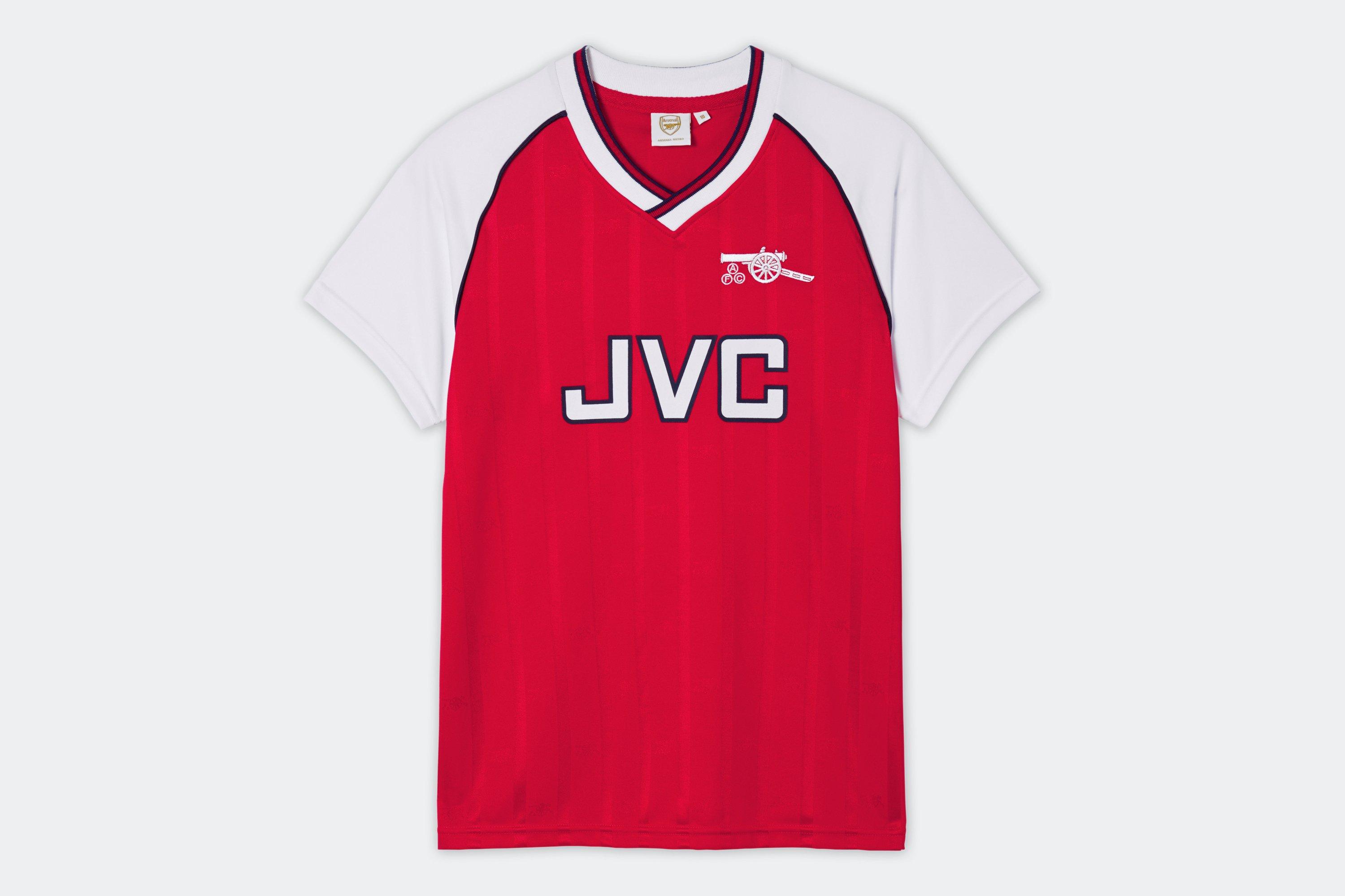 Arsenal jersey hot sale jvc