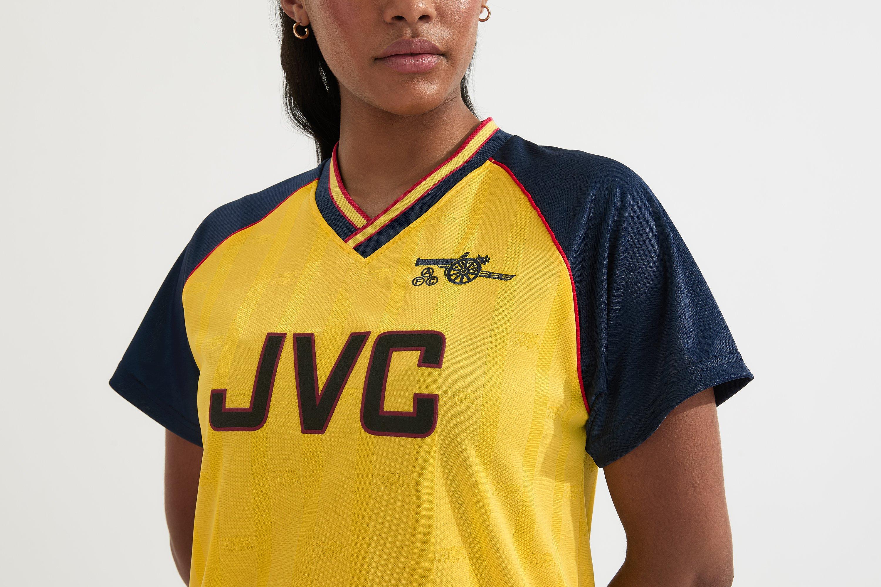 Arsenal yellow clearance retro kit