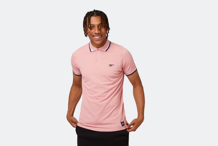 Arsenal 1886 Pink Cannon Polo Shirt