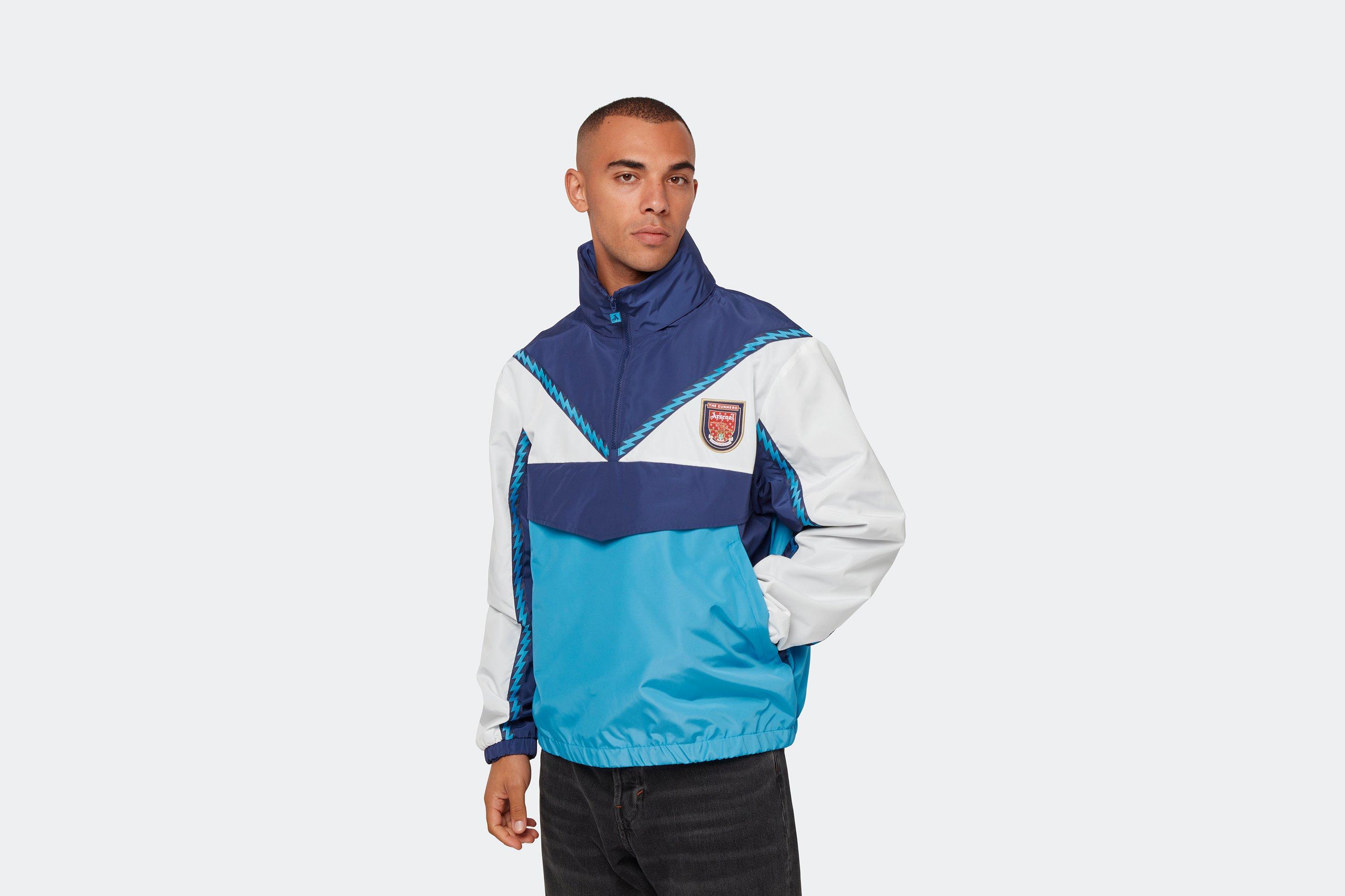 Arsenal Retro Crest Varsity Jacket