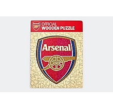 Arsenal Large Crest Wooden Puzzle