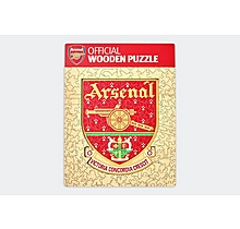 Arsenal Large Retro Crest Wooden Puzzle