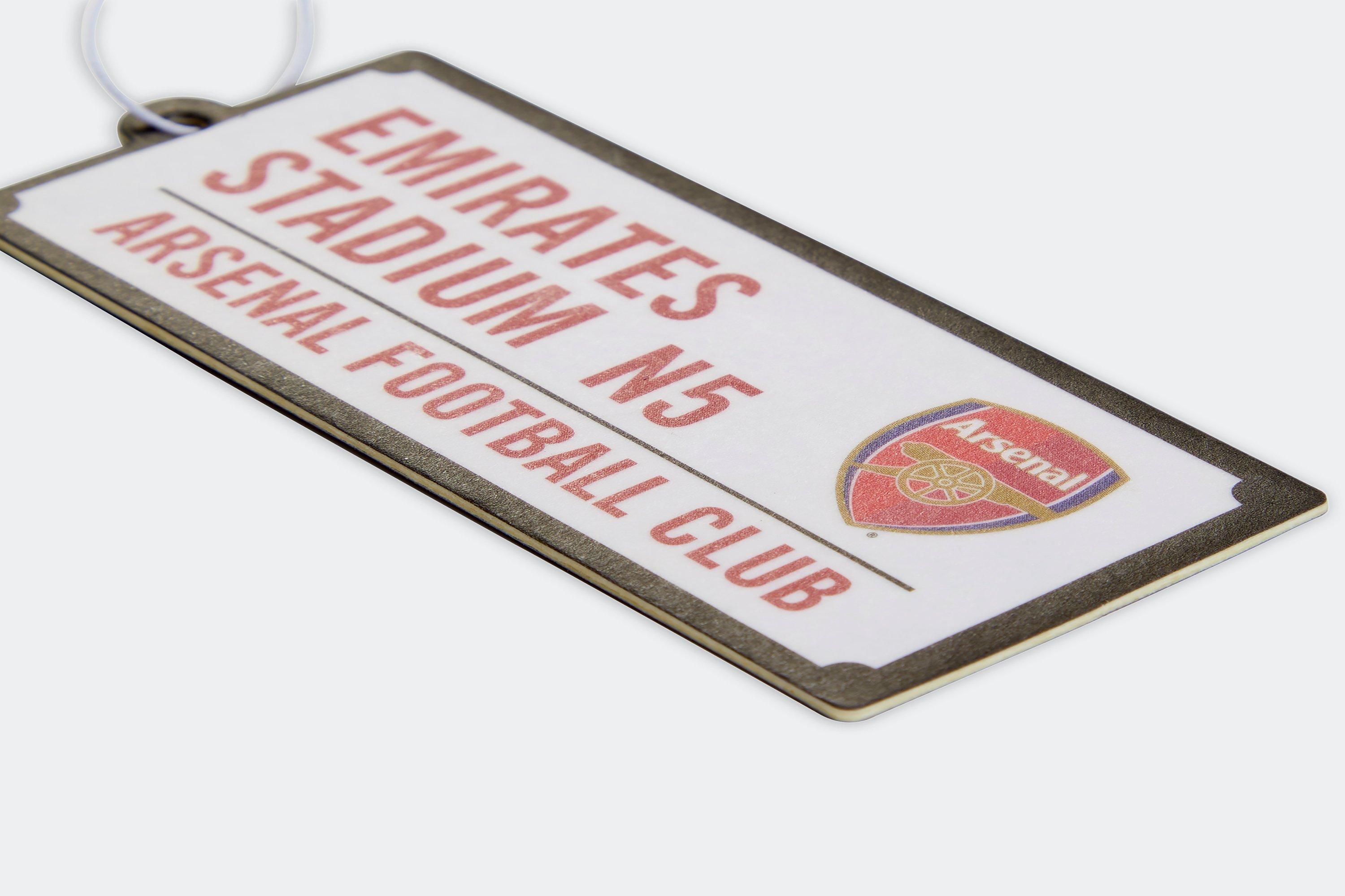 ARSENAL FC CAR AIR FRESHENER ROOM OFFICE FOOTBALL ACCESSORIES AFC