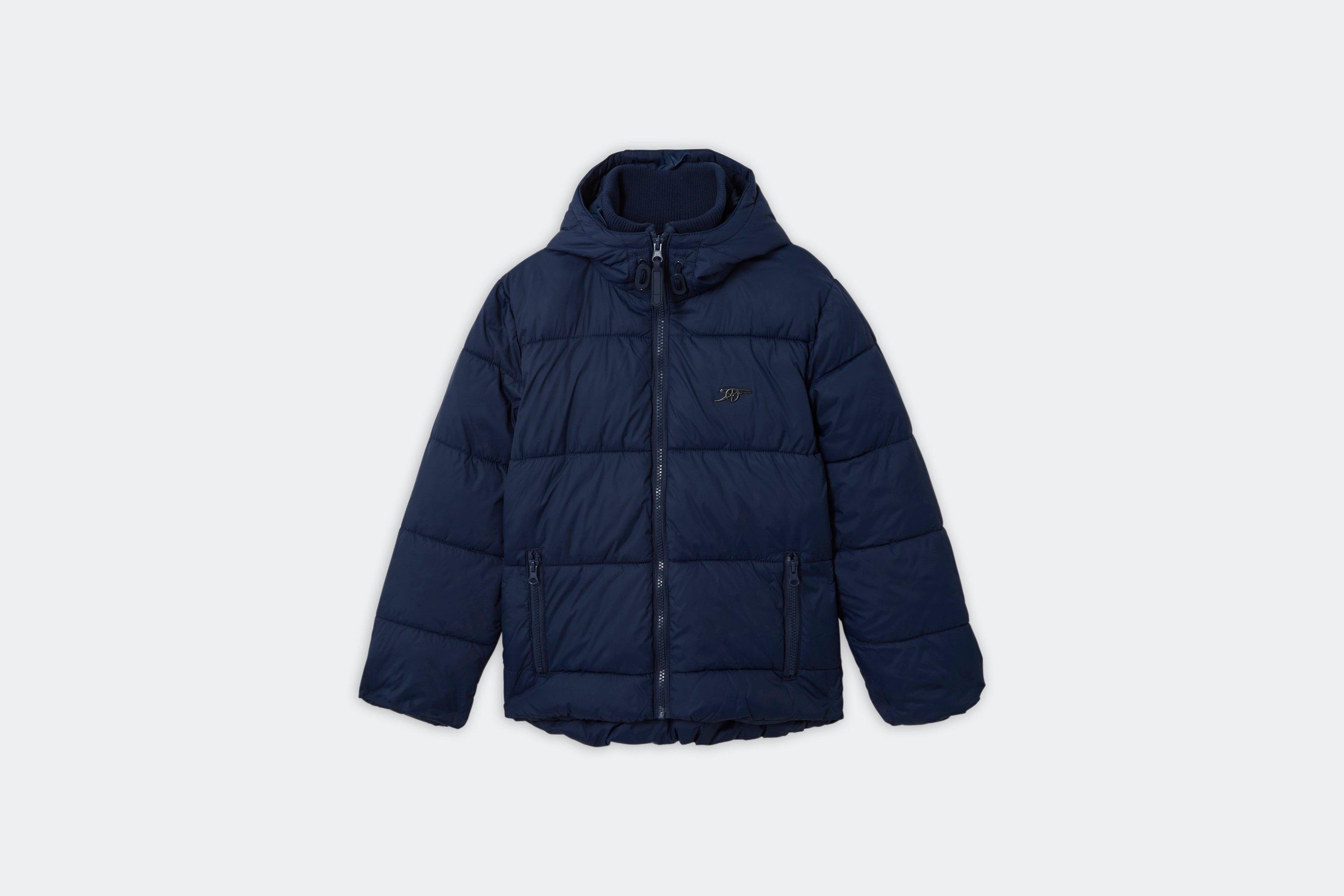 Arsenal Kids 1886 Navy Padded Hood Jacket