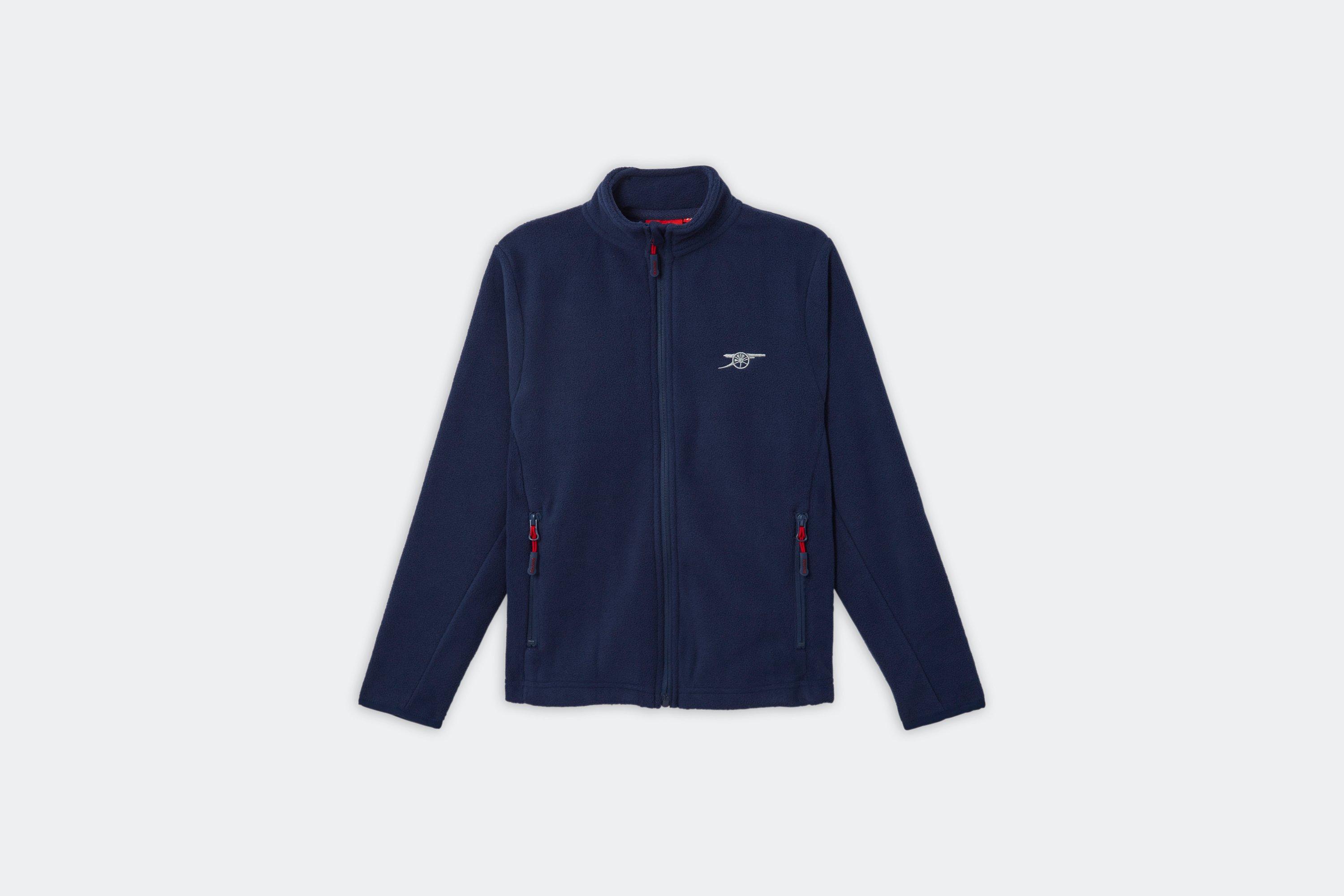 Arsenal Kids Navy Fleece Jacket